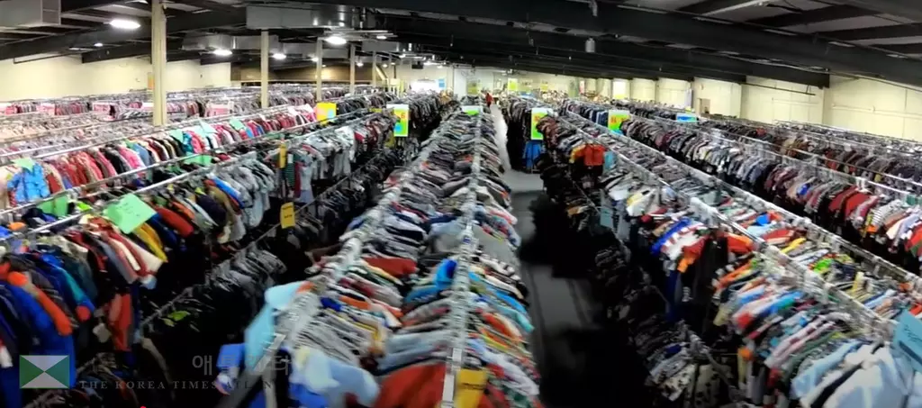 양질의 중고아동용품이 대거 선보인 귀넷 페어그라운드 바자회장 전경.<사진=키즈사인먼츠닷컴>