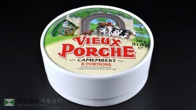 문제가 된 치즈 제품. 프랑스 보건당국 X