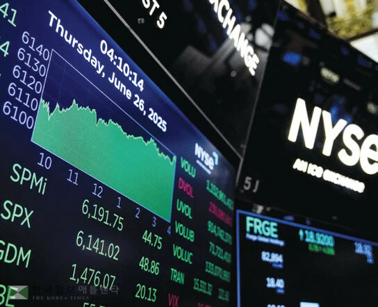  뉴욕 증권거래소. [로이터]