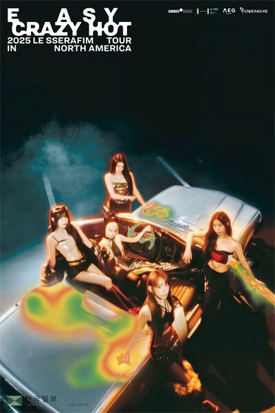 르세라핌 북미투어 메인 포스터 /사진제공=쏘스뮤직