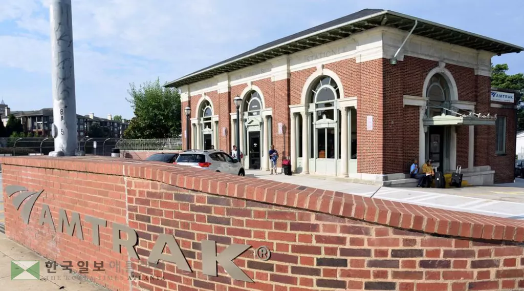 애틀랜타 유일의 암트랙역인 브룩우드역 모습. 규모도 작고 접근성도 떨어진다는 평가를 받고 있다.<사진=애틀랜타 비즈니스 크로니클>