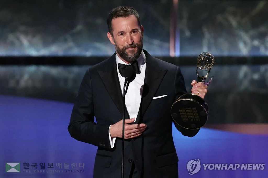 에미상 남우주연상 받은 '더 피트' 주연배우 노아 와일리[AFP=연합뉴스. 재판매 및 DB 금지]