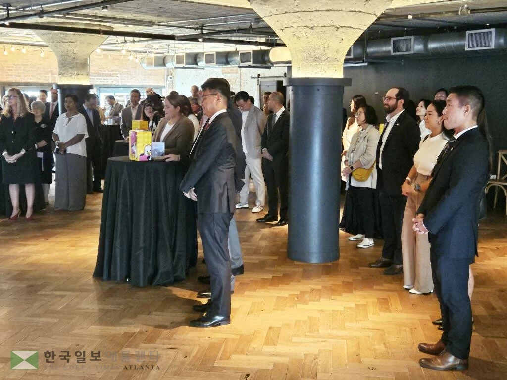 지난 2024년 열렸던 애틀랜타 총영사관 개천절 기념 리셉션 모습.