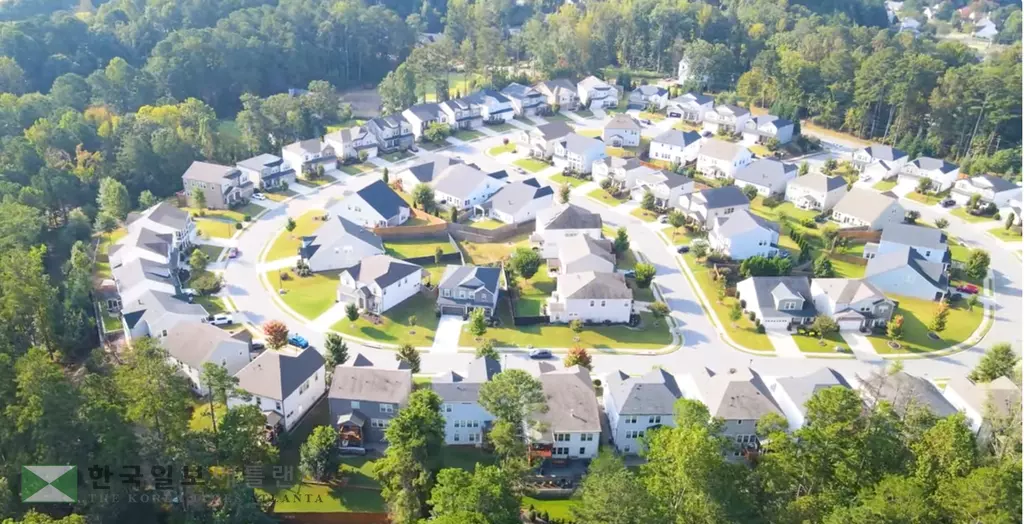 귀넷의 한 주택단지 모습. 최근 귀넷 당국이 발송한 일부 재산세 고지서에 면세항목이 누락된 사실이 확인돼 논란이 일고 있다.<사진=유튜브 '이상무가 간다' 캡쳐>