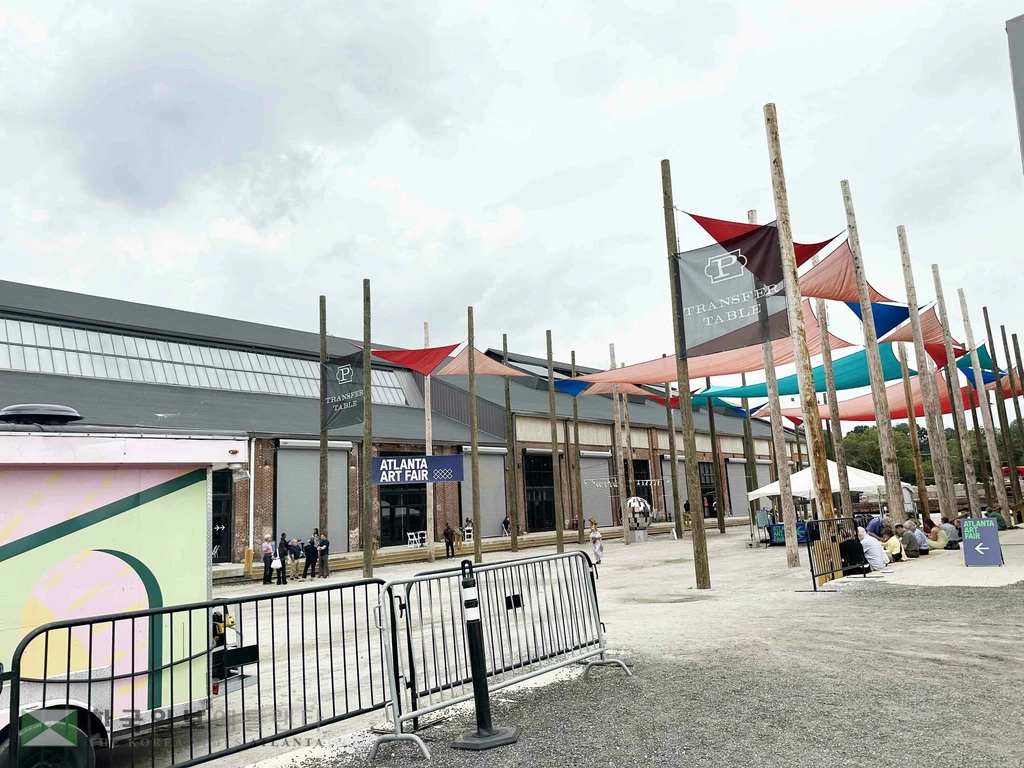 애틀랜타 아트 페어가 개최된 폴먼 야드.