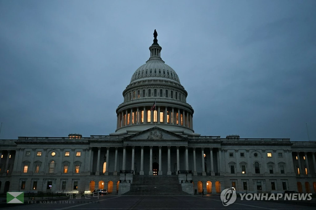 연방정부 셧다운 앞둔 미 의사당 전경[로이터=연합뉴스 자료사진]
