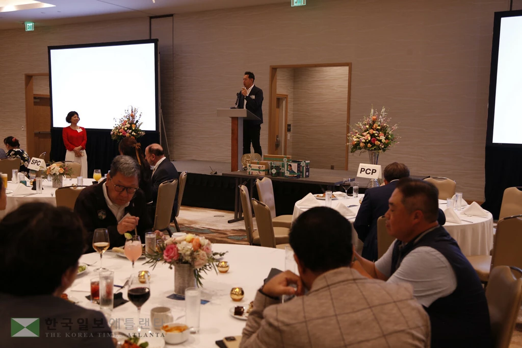 오상현 부회장의 인사말.