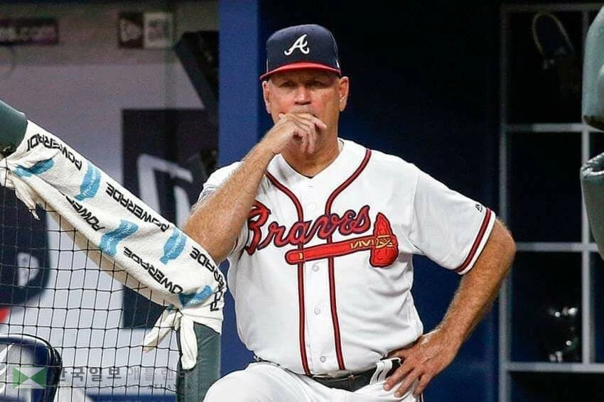 올 시즌을 마치고 은퇴한 브라이언 스니커 브레이브스 감독.