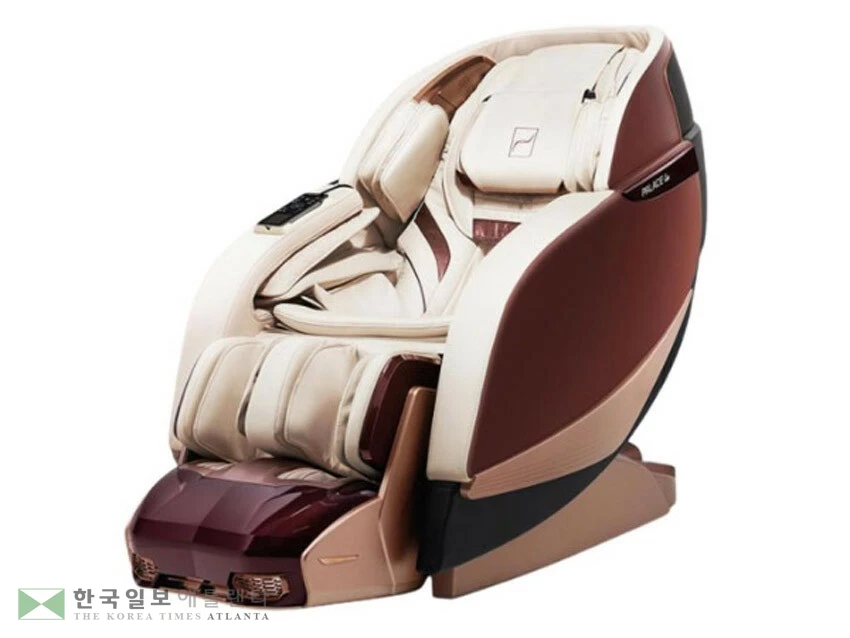 바디프렌드가 코리안페스티벌에 기부한 1만 달러 상의의 팰리스II 고급 안마의자.