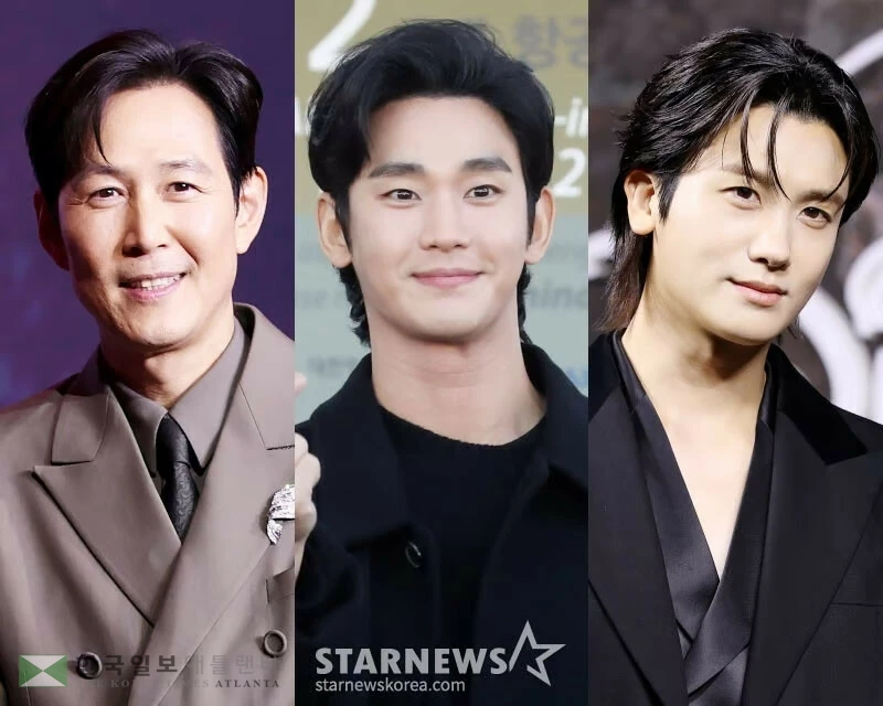  이정재, 김수현, 박형식 /사진=스타뉴스