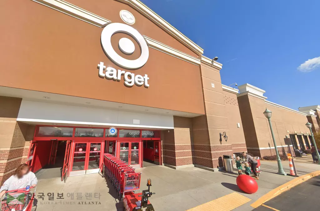 귀넷의 한 타깃 매장, 이번주 기소된 장물조직은 귀넷 지역 타깃과 홈디포 매장 등을 주 대상으로 범행을 저질렀다.<사진=구글맵 캠쳐>