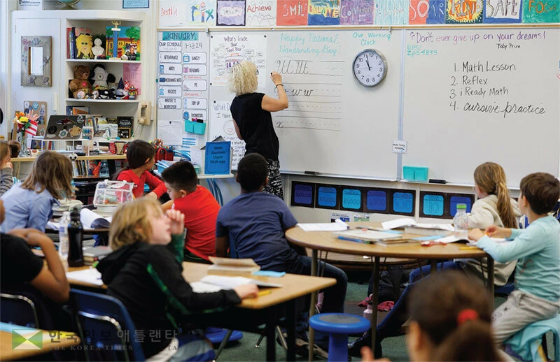 K-12 교육에 대한 미국인의 만족도가 99년 이후 최저 수준으로 하락한 것으로 조사됐다. [로이터]