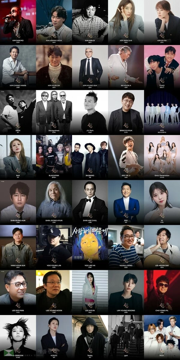 골든디스크 파워하우스 40[골든디스크 사무국 제공. 재판매 및 DB 금지]