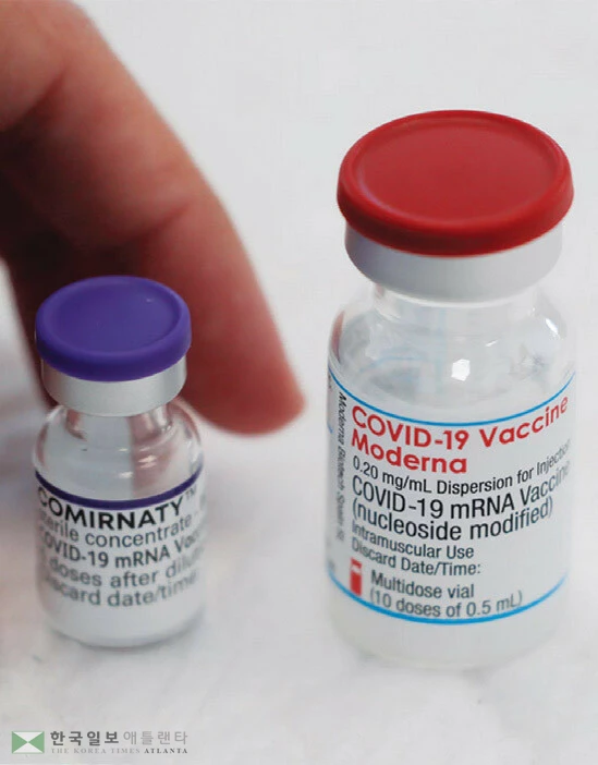  mRNA 코로나 백신. [로이터]