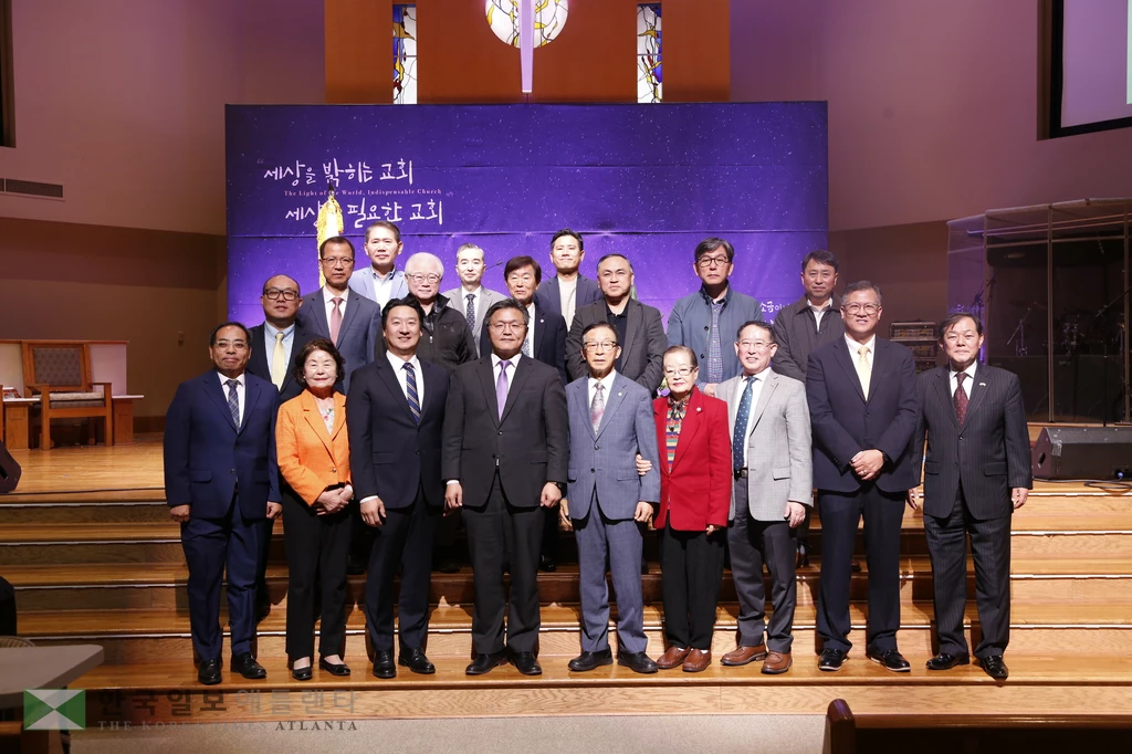 정기총회 참석 단체사진