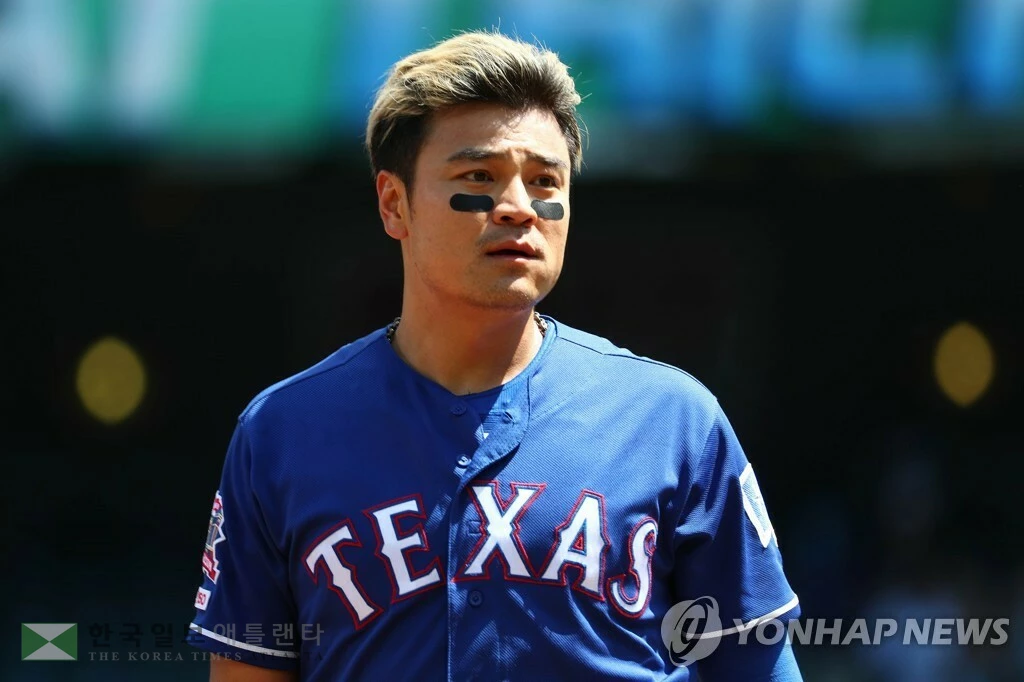 텍사스 레인저스 소속 시절 추신수[AFP=연합뉴스]