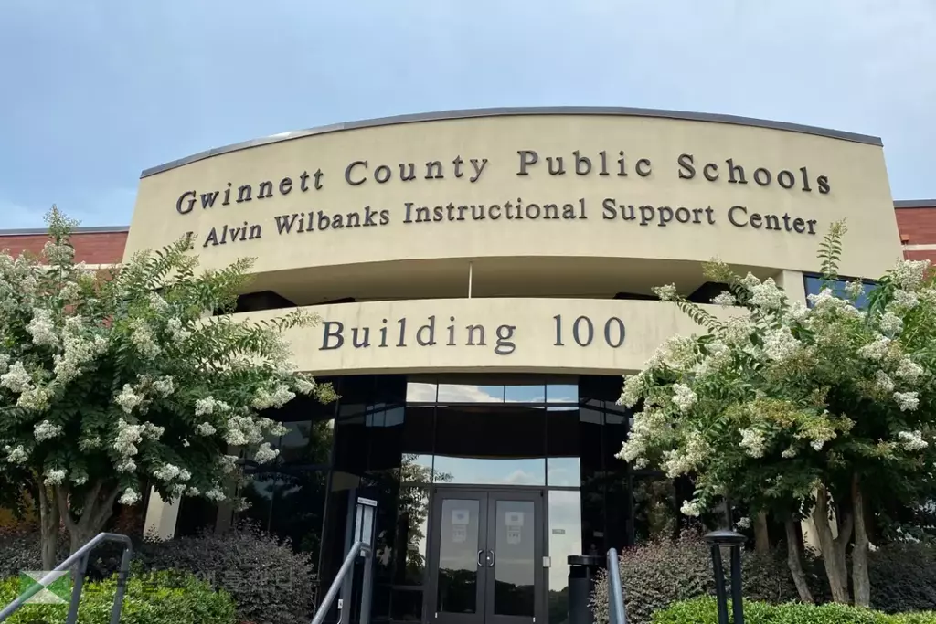 귀넷 교육청 건물 전경.지난 주 2026~27,2027~28학년도 학사일정을 확정 공개했다.