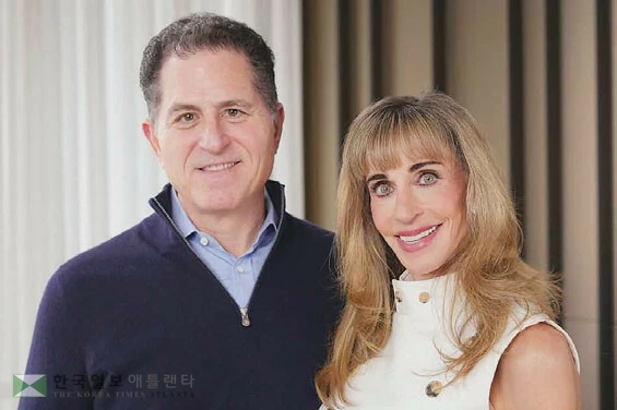  마이클 델과 수전 델 부부. [로이터]