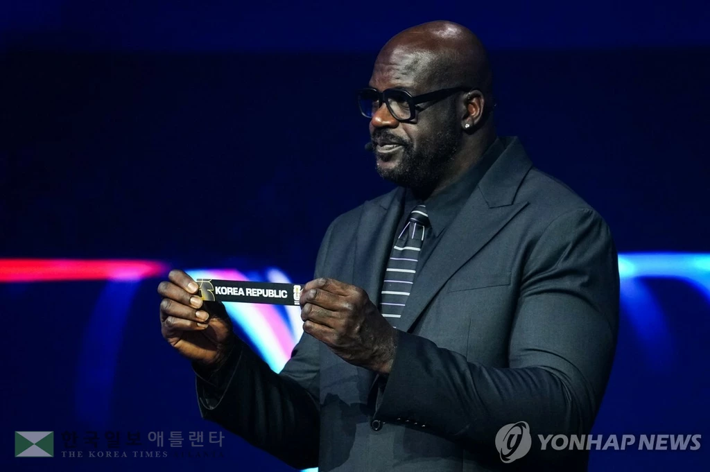 한국 뽑는 샤킬 오닐[로이터]