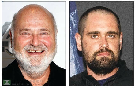  피살된 롭 라이너(왼쪽) 감독과 체포된 용의자 아들 닉 라이너. [로이터]