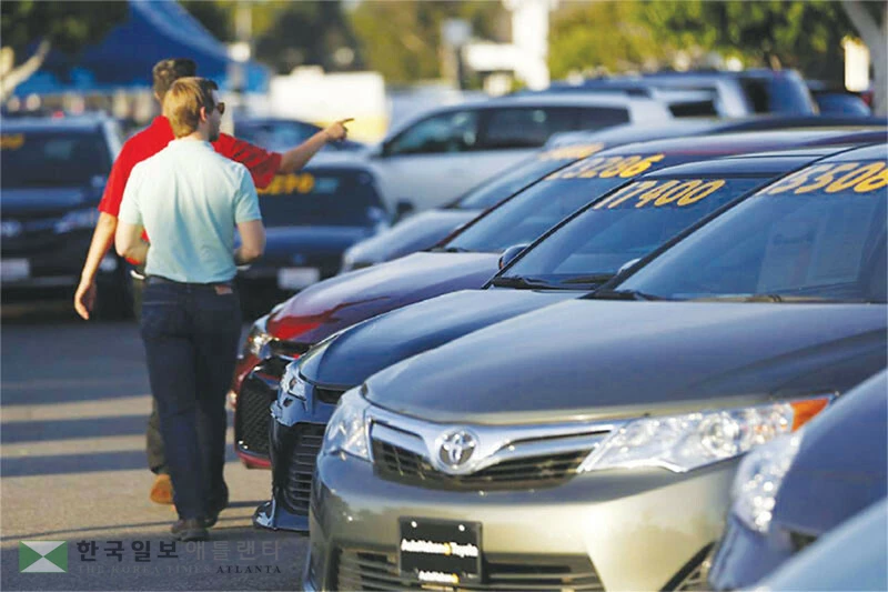  미 전역에서 주행거리 조작이 의심되는 중고차가 빠르게 늘어나고 있다. [로이터]