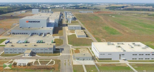  한국타이어 미국 테네시 공장 전경. [사진 제공=한국타이어]