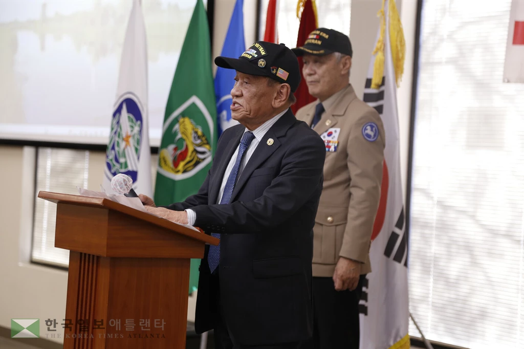 송효남 회장의 인사말.