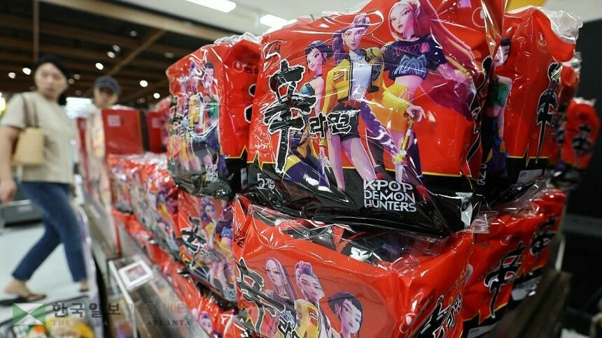 '케데헌' 신라면[서울 연합뉴스 자료사진. 재판매 및 DB 금지]