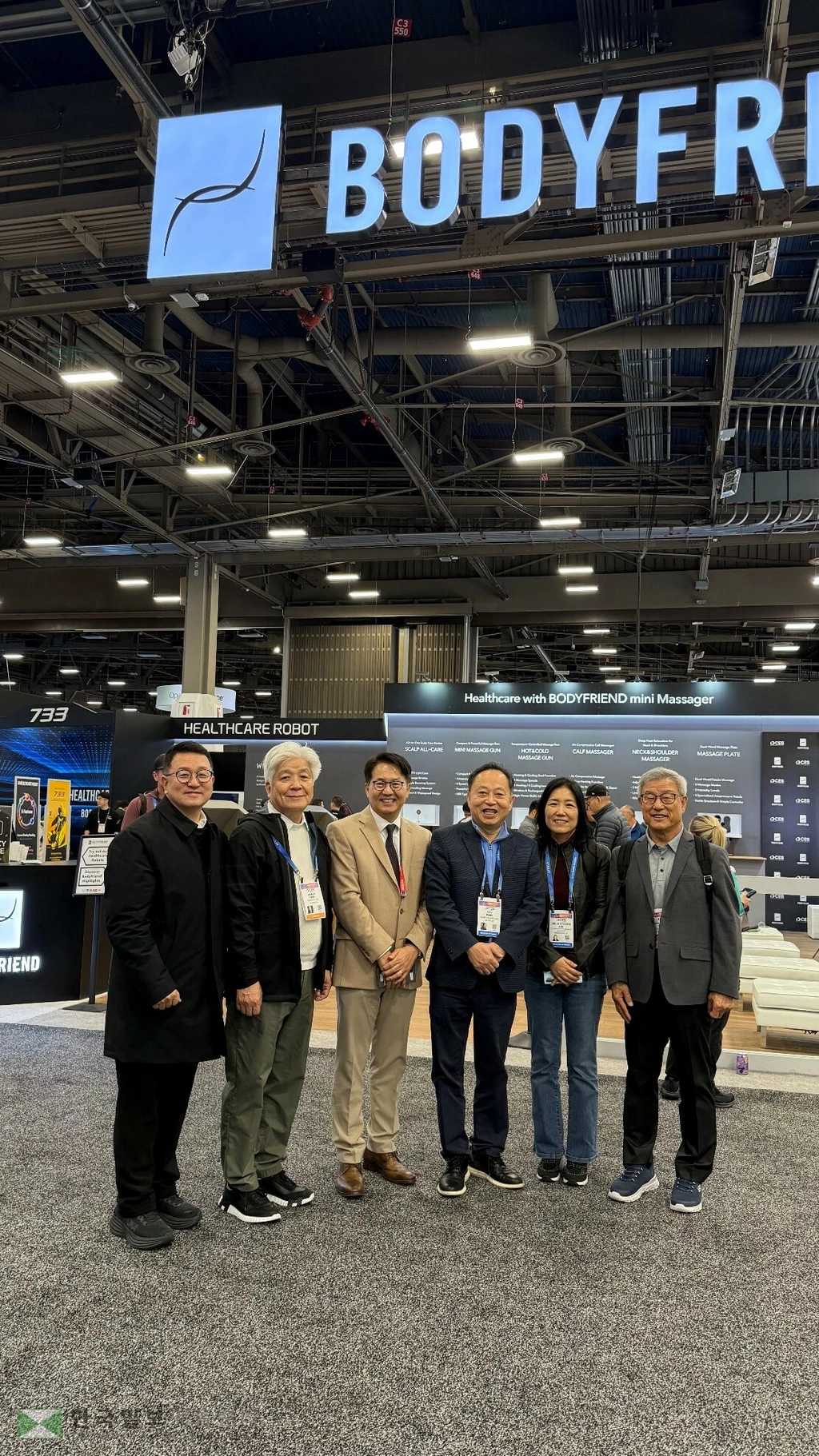 월드옥타 애틀랜타 회원들이 2026년 CES에 참가하고 있다.