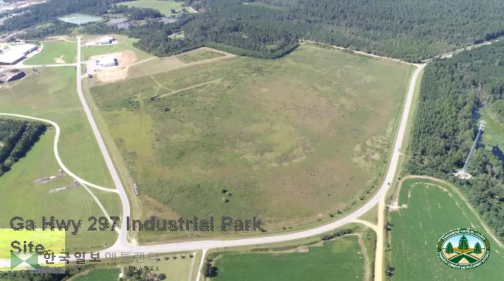 동원 오토파트 테크놀로지 신규 공장이 들어서게 될 스웨인즈보로 부지 전경.<사진-스웨인즈보로-이메뉴엘 카운티 상의 및 개발청 제공>