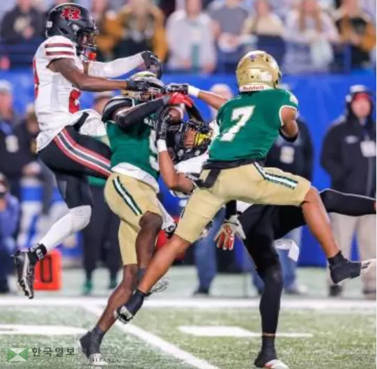 조지아 고교 풋볼 경기 모습.<사진=조지아 고교 협회 웹사이트>