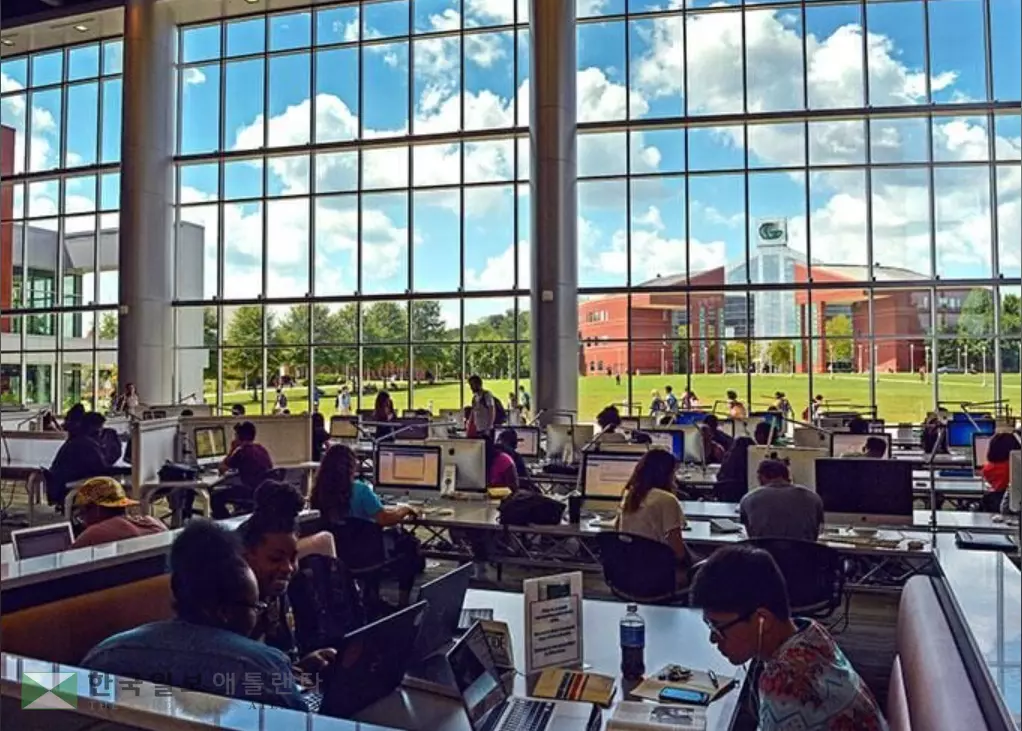 올 봄학기 GGC 단과대학별 등록학생수는 과학기술대가 3,162명으로 가장 많았다.<사진-GGC 웹사이트>