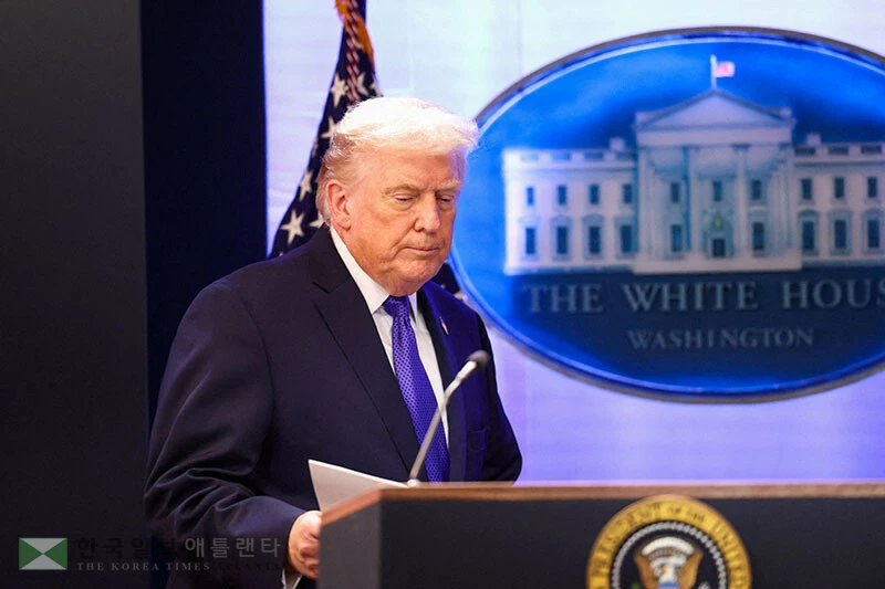  도널드 트럼프 대통령 [로이터]