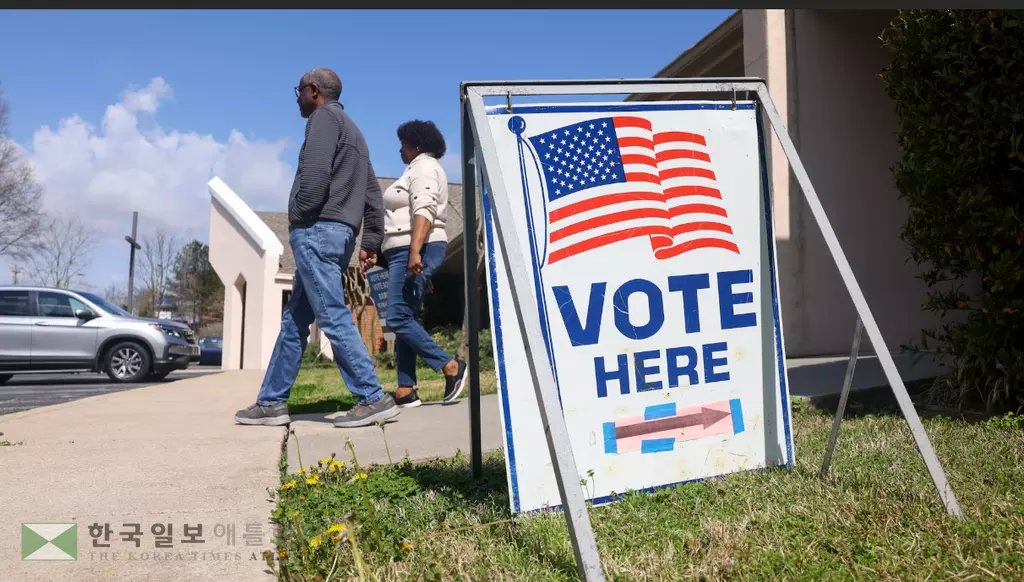 디캡과 귀넷 카운티 일부를 포함하는 주하원 94지구 10일 보궐선거 투표소 모습.<사진=AJC>