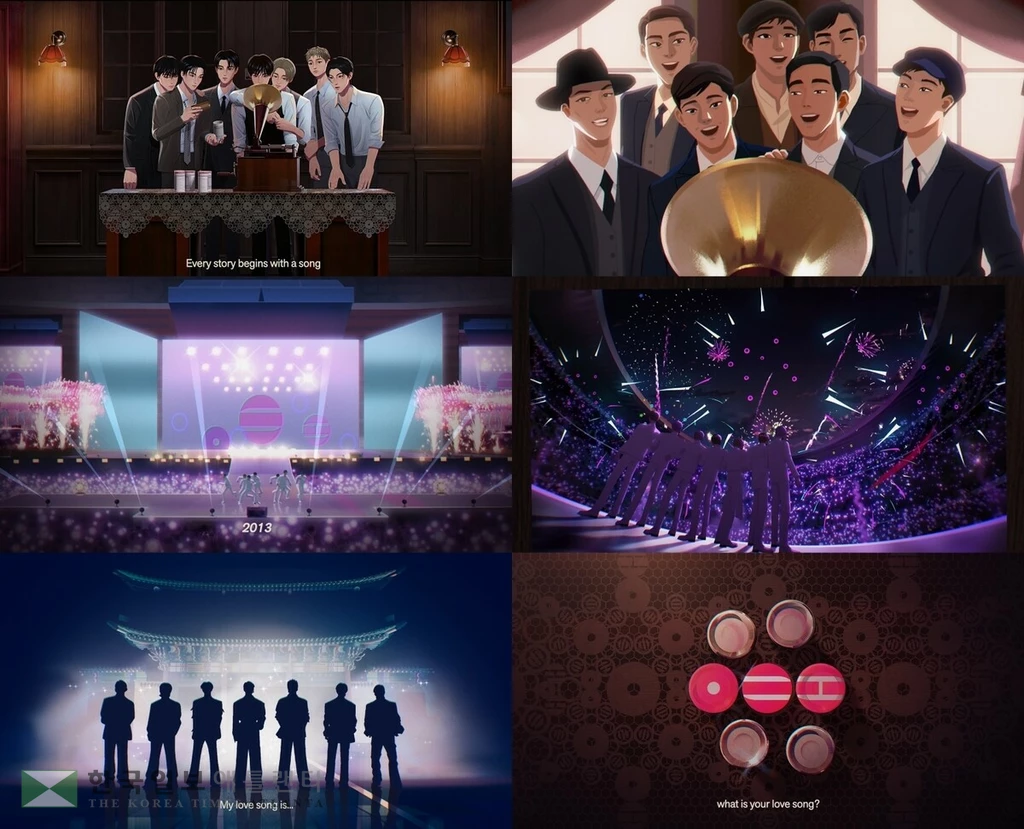 그룹 방탄소년단(BTS) '아리랑' 애니메이션[빅히트 뮤직 제공. 재판매 및 DB 금지]