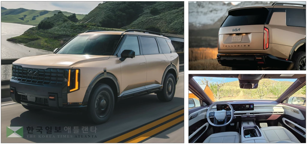 기아의 플래그십 SUV인 2027년형 텔루라이드는 최초로 높은 연비를 제공하는 하이브리드 파워트레인과 오프로드 성능이 강화된 X-Pro 모델 등 다양한 선택을 제공한다. 무엇보다 3열 SUV만이 제공할 수 있는 넓은 공간과 안전성이 돋보인다. <기아제공>