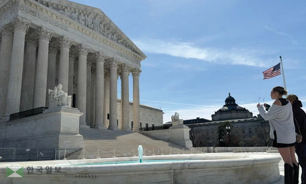  워싱턴 DC 연방 대법원 건물. [로이터]