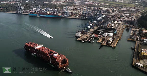  파나마 운하 발보아항의 모습. [로이터]