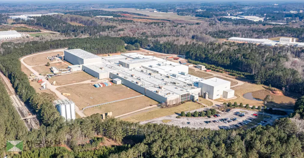 구글 데이터 센터가 건립될 라글랜지 I-85 인근 페가수스 파크웨이 부지 전경<루프넷>