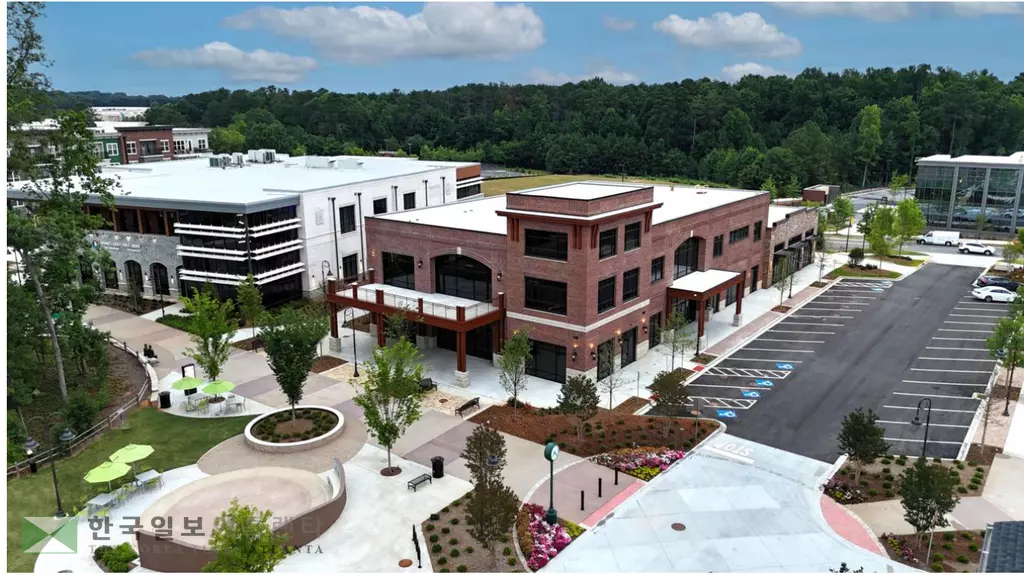 20년에 걸쳐 진행된 스넬빌시 '더 그로브 엣 타운센터' 전경, 내달 2일 공식 오픈 행사가 열린다.<스넬빌시 제공>