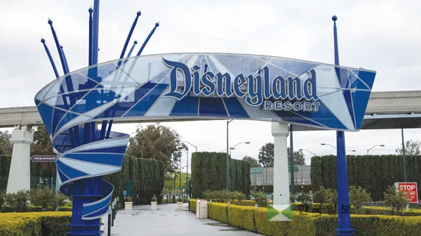  애나하임에 있는 디즈니랜드 리조트. [로이터]