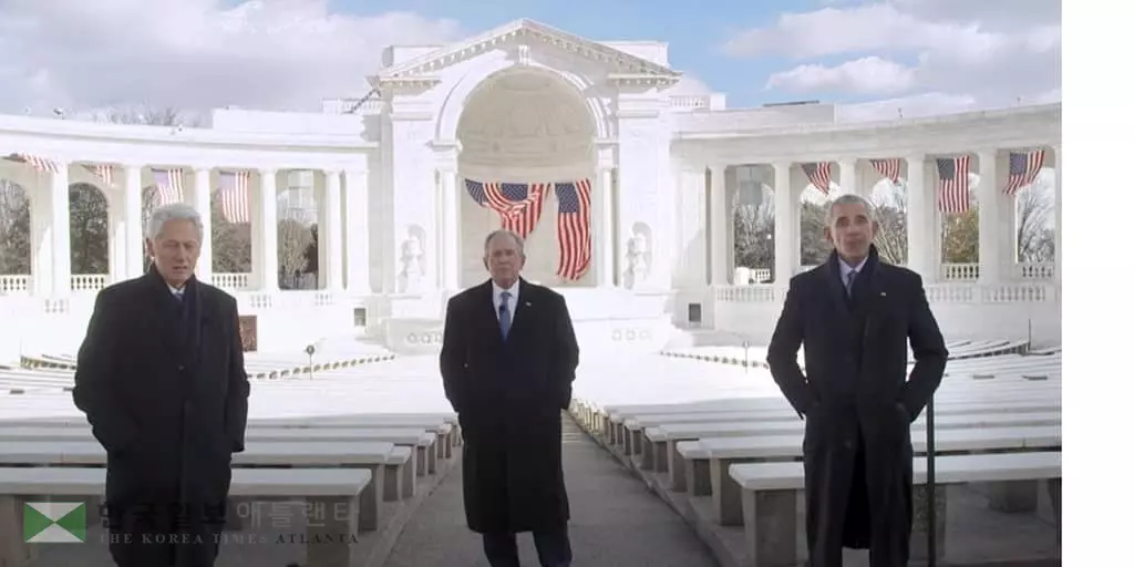 전직 대통령들, "백신 맞읍시다" 광고 출연