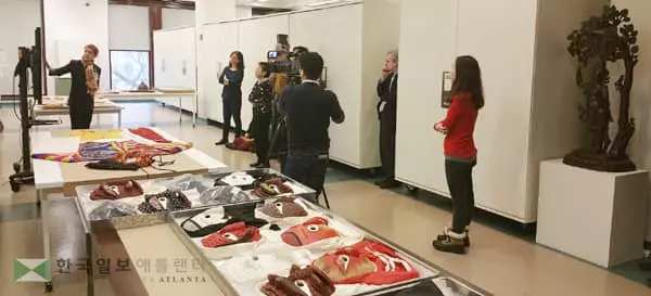 <사진>한국 전통 탈 전시회