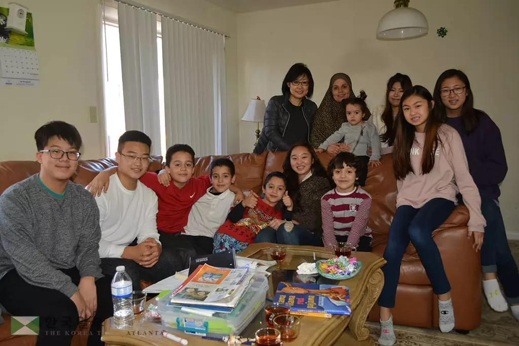 한인 고교생들 클락스톤 난민촌 봉사