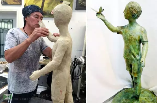 "폭력없는 하늘나라서 훨훨 날아다니렴”