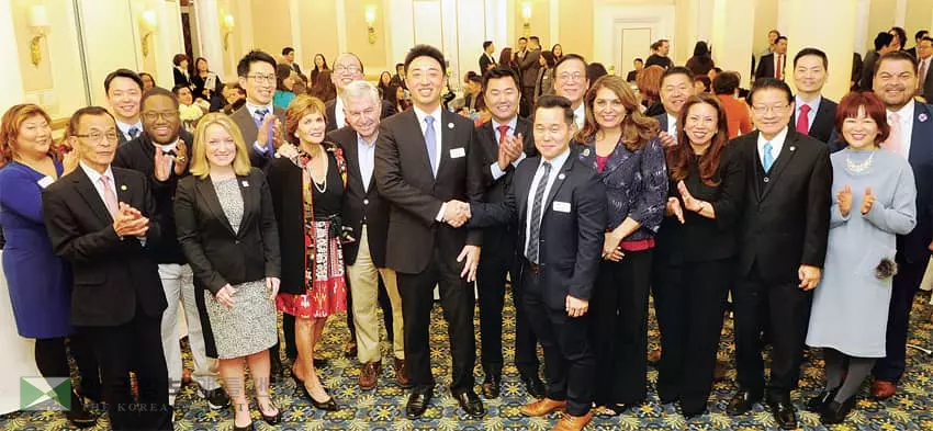 <사진>한국민주당협회 신임회장 취임