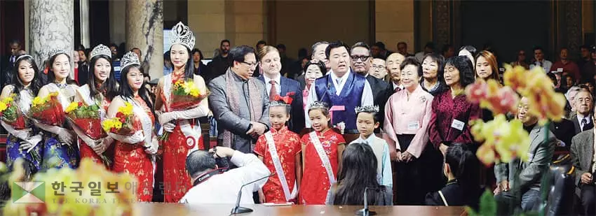 <사진> LA 시의회 설날 잔치