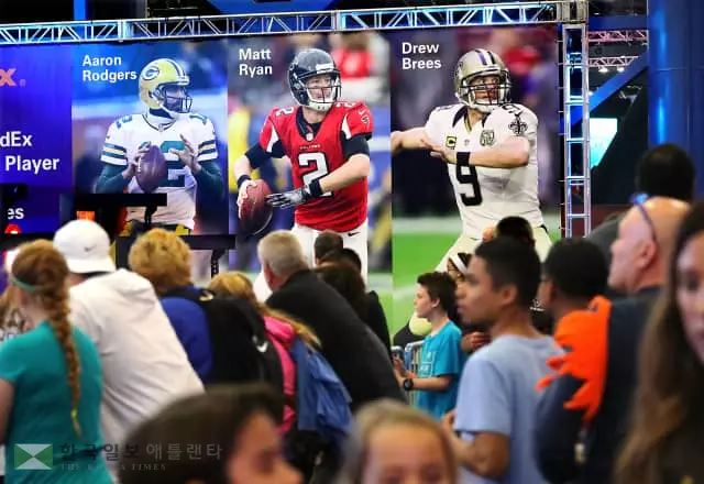 애틀랜타 펠콘스 내일 '수퍼보울' 터치다운