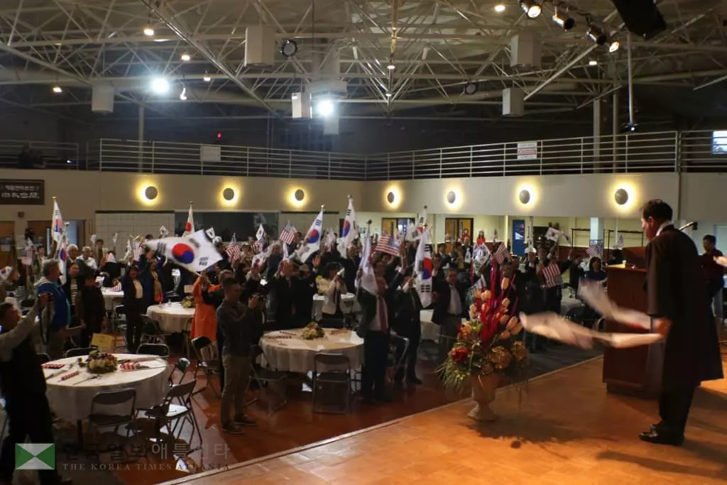 <사진>애틀랜타에서 울려퍼진 '3·1절' 함성