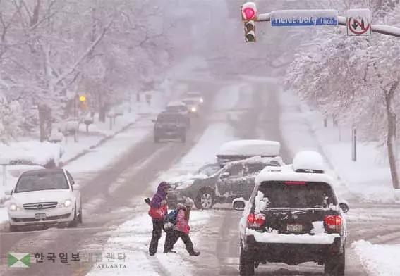 <사진>콜로라도 ‘4월의 함박눈’